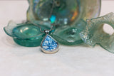 Silver 925 roman glass pendant