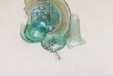 Silver 925 roman glass cross pendant