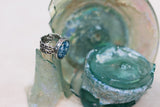 Silver 925 roman glass Ring