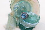 Silver 925 roman glass Ring