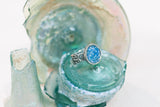 Silver 925 roman glass Ring