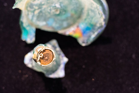 Widdow's mite 14k ring.